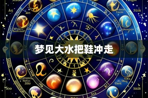 梦见大水把鞋冲走