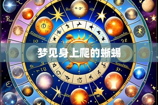 梦见身上爬的蜥蜴
