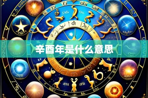 辛酉年是什么意思