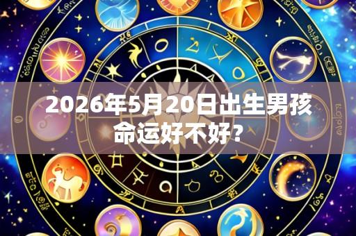 2026年5月20日出生男孩命运好不好?