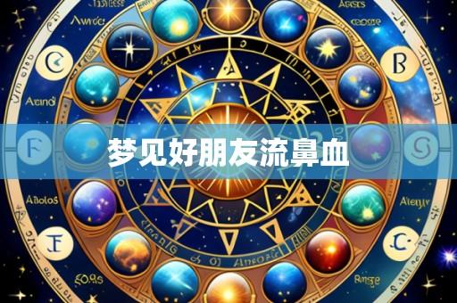梦见好朋友流鼻血