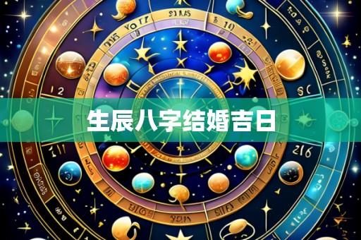 生辰八字结婚吉日