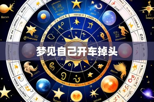 梦见自己开车掉头