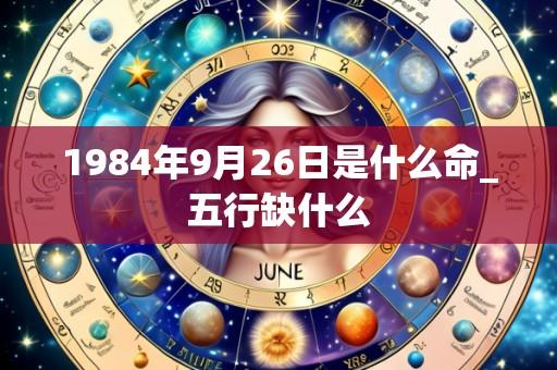 1984年9月26日是什么命_五行缺什么