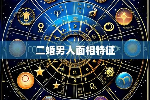 二婚男人面相特征