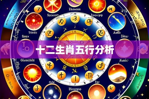 十二生肖五行分析