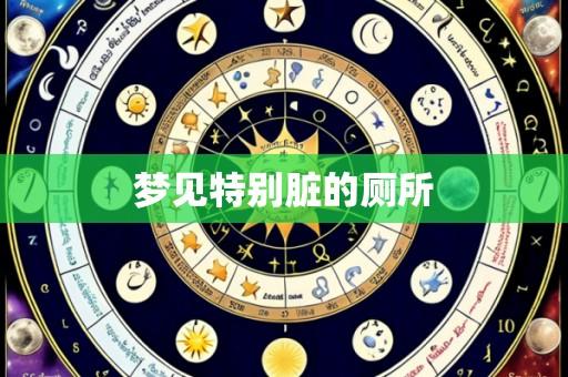 梦见特别脏的厕所