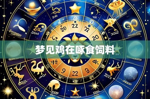 梦见鸡在啄食饲料