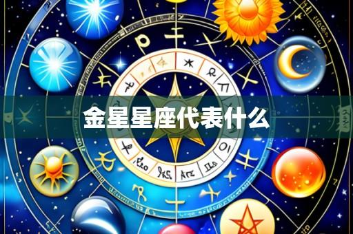 金星星座代表什么
