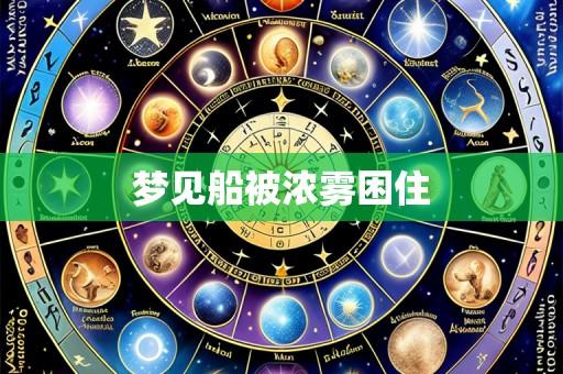 梦见船被浓雾困住