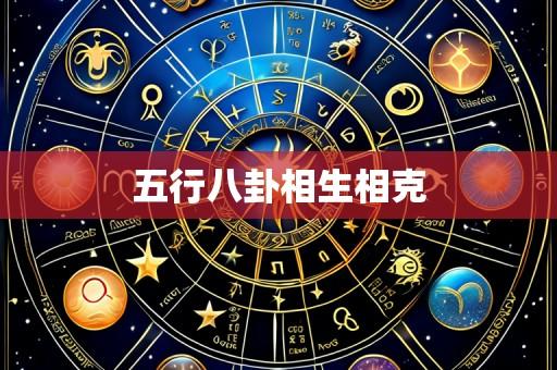 五行八卦相生相克