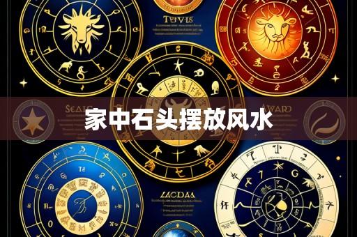 家中石头摆放风水