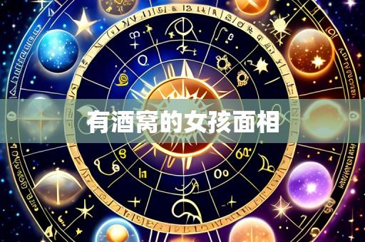 有酒窝的女孩面相