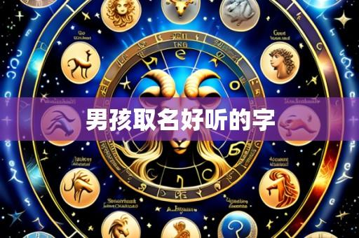 男孩取名好听的字