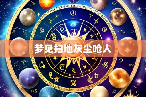 梦见扫地灰尘呛人