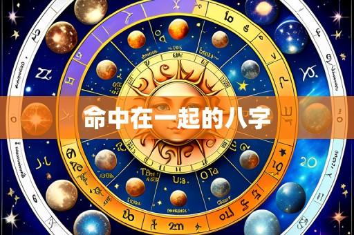 命中在一起的八字