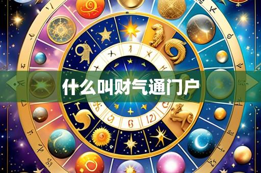 什么叫财气通门户
