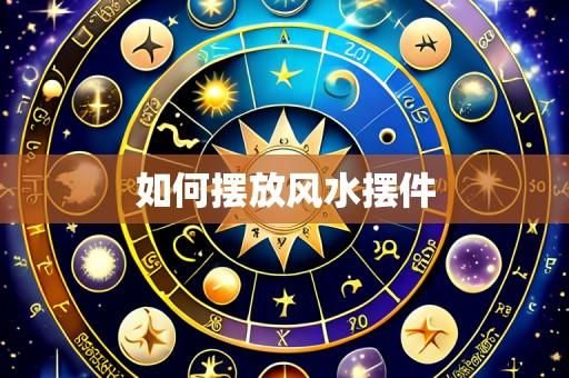 如何摆放风水摆件