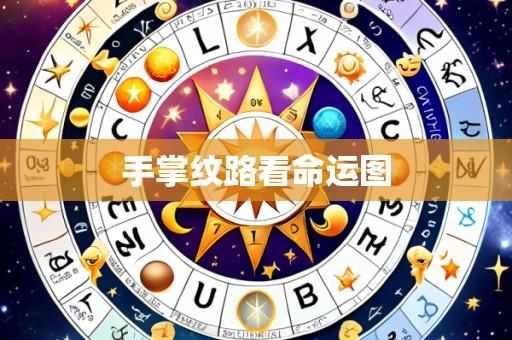 手掌纹路看命运图