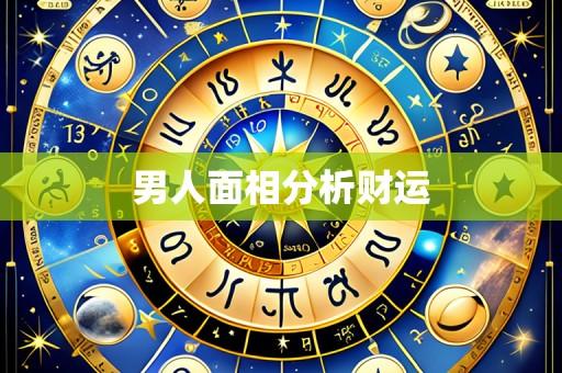 男人面相分析财运