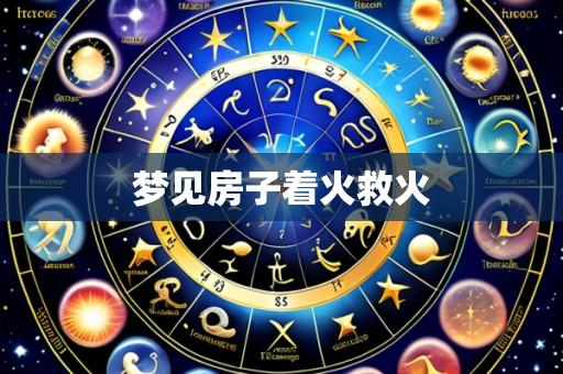 梦见房子着火救火