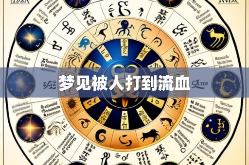 梦见被人打到流血