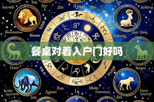 餐桌对着入户门好吗