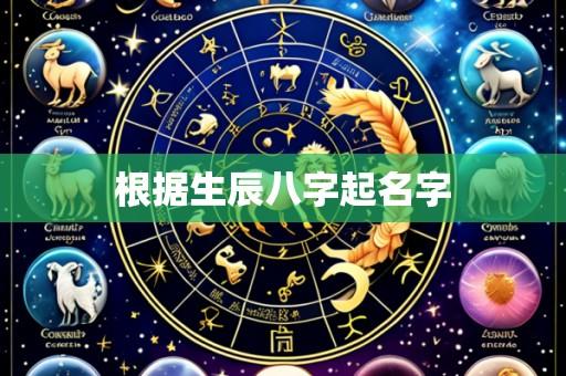 根据生辰八字起名字