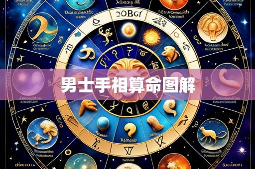 男士手相算命图解