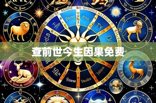 查前世今生因果免费