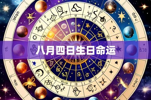 八月四日生日命运