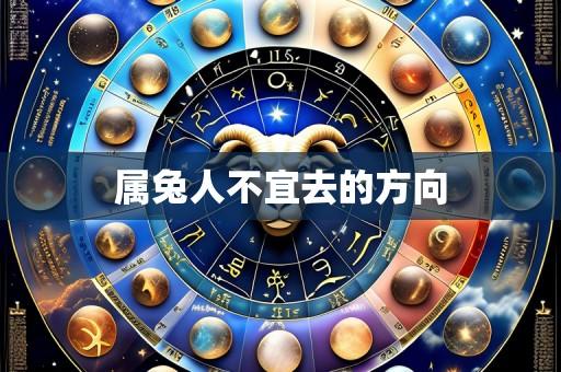 属兔人不宜去的方向