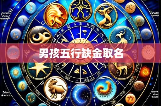 男孩五行缺金取名