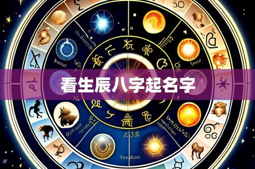 看生辰八字起名字