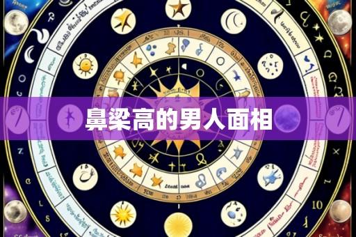 鼻梁高的男人面相