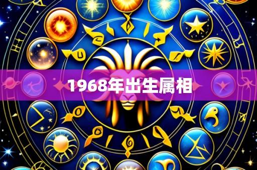1968年出生属相