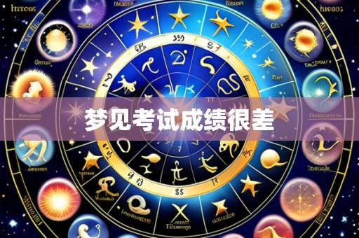 梦见考试成绩很差
