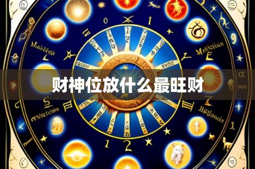 财神位放什么最旺财
