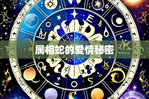 属相蛇的爱情秘密