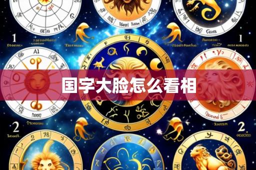 国字大脸怎么看相