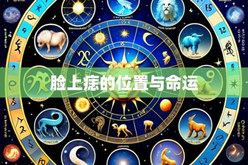 脸上痣的位置与命运
