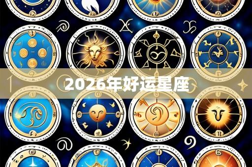 2026年好运星座