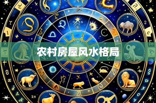 农村房屋风水格局