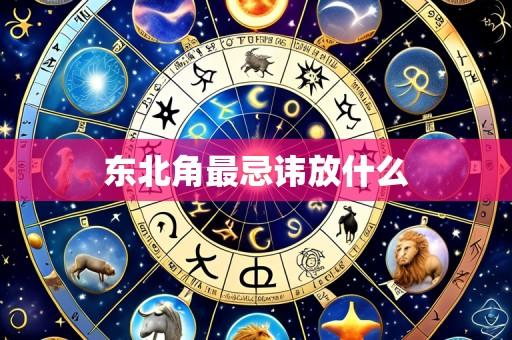 东北角最忌讳放什么