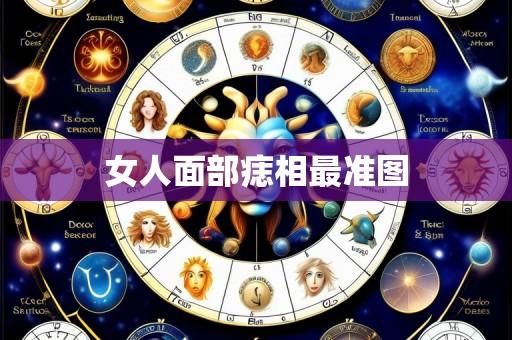 女人面部痣相最准图
