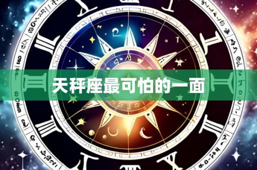天秤座最可怕的一面