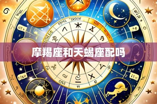 摩羯座和天蝎座配吗