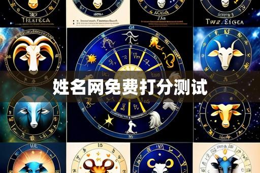 姓名网免费打分测试
