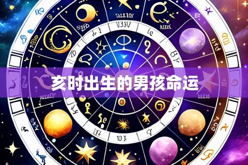 亥时出生的男孩命运