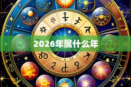 2026年属什么年